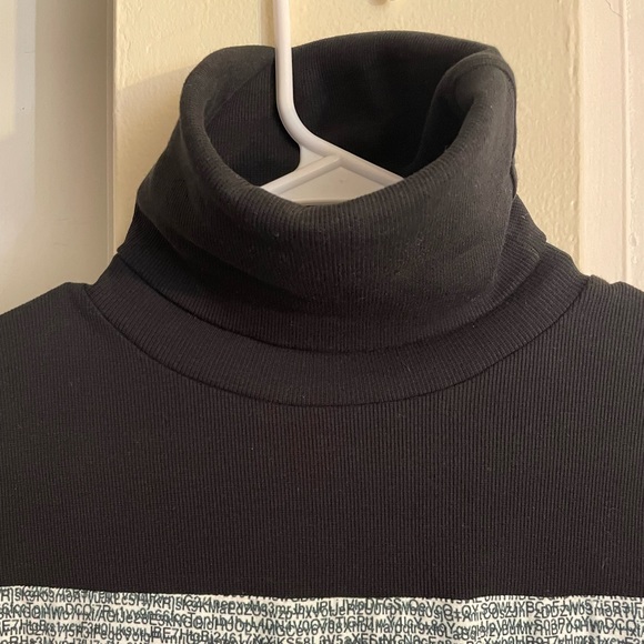 Féraud Mid Sleeve Turtle Neck Print Dress Knee-Length - Picture 6 of 13